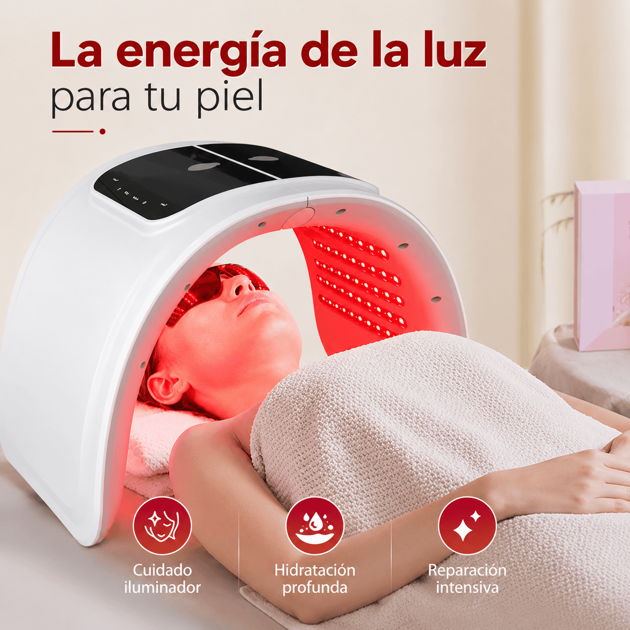 imagen dispositivo led antiages